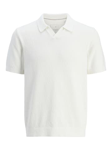 Jack & Jones Poloshirt in Cloud Dancer
