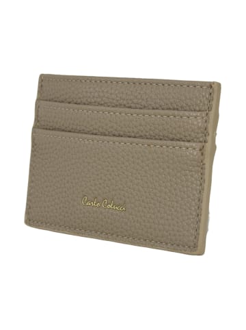 Carlo Colucci Kartenetui Chinaglia in Grau