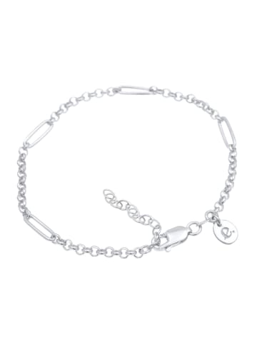 Elli Armband 925 Sterling Silber Figaro in Silber