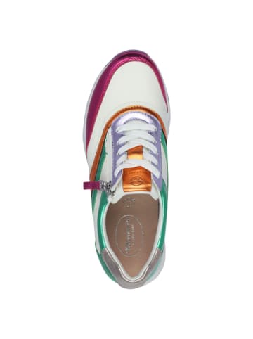 Tamaris WIDE FIT Sneaker in METALLIC COMB