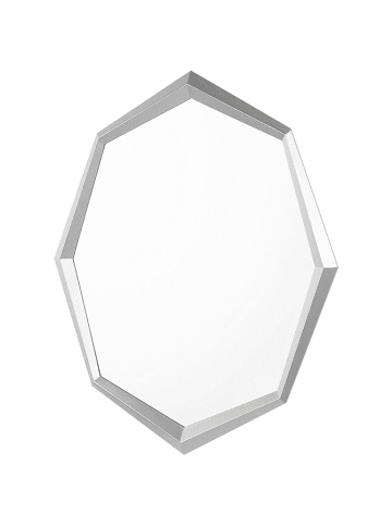 Beliani Wandspiegel OENO in Silber - (W) 66 x (H) 91 x (L) 7 cm Vertikal