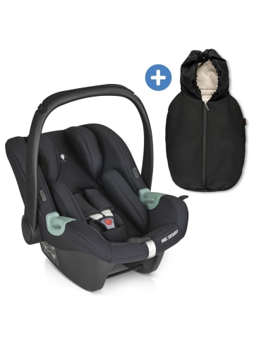 ABC-Design Babyschale Tulip (Autositz Gruppe 0+ / i-Size) in schwarz