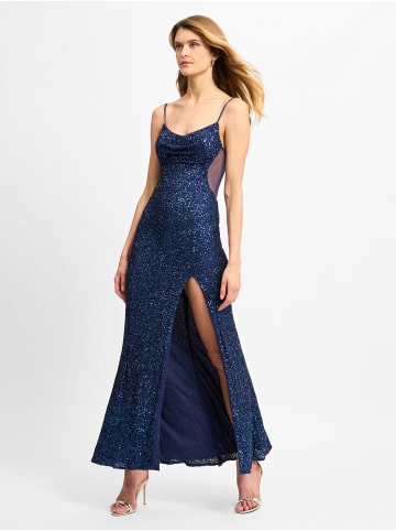 HEY KYLA Abendkleid in marine - 0002