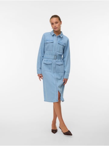 Vero Moda Jeanskleid in Light Blue Denim