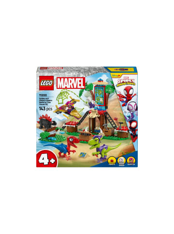 LEGO Bausteineset Showdown am Baumhaus: Spidey-Rex vs. Gobby-Raptor, ab 4 Jahre
