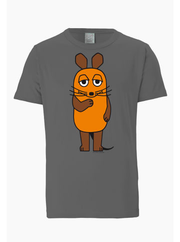 Logoshirt T-Shirt Die Sendung mit der Maus - Maus in grau