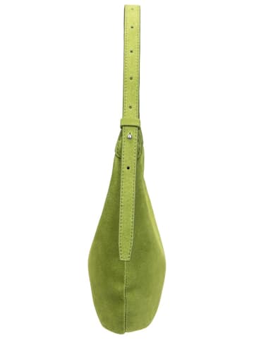 LIEBESKIND BERLIN Handtasche Ryker Hobo XS Hydro Suede in Fresh Green