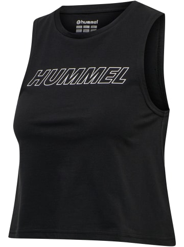 Hummel Hummel T-Shirt Hmlte Training Damen Atmungsaktiv in BLACK/WHITE DRIFTWOOD