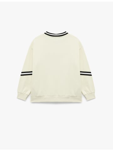 KOTON SWEATSHIRTS in Beige
