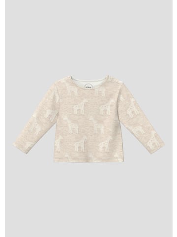 s.Oliver T-Shirt in 84W1_sandstein