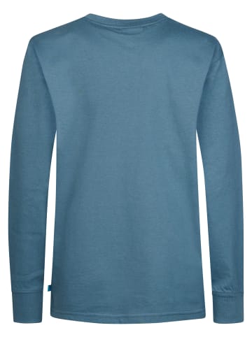 Petrol Industries Forgehill Langarmshirt mit Tasche in Blau
