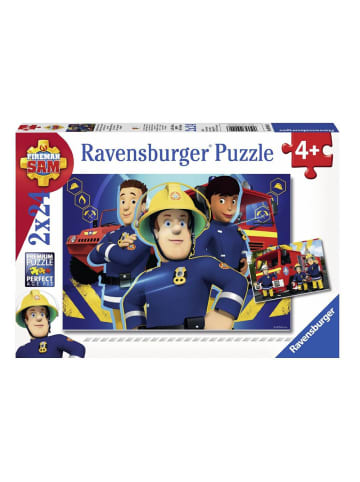 Feuerwehrmann Sam  Puzzle Box Sam 2 x 24 Teile | Feuerwehrmann Sam | Ravensburger