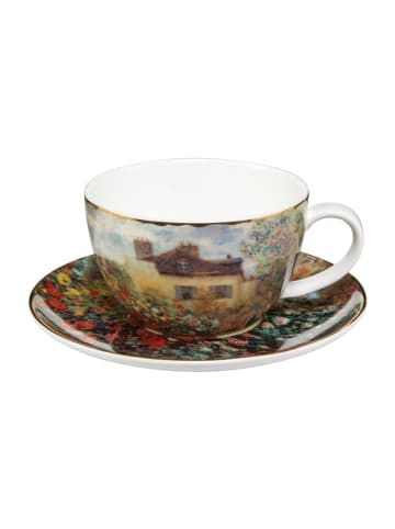 Goebel Tee-/ Cappuccinotasse " Claude Monet - Das Künstlerhaus " in Monet - Künstlerhaus