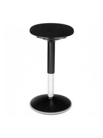 SONGMICS Arbeitshocker Activo in Schwarz - (B)35.5 x (H)82 x (T)35.5 cm