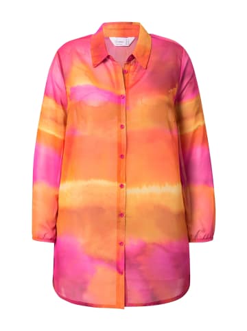 MIAMODA Bluse in hibiskuspink