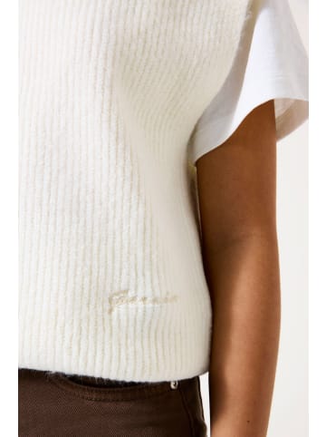 Garcia Strickpullunder oversized in off white