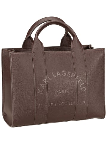 Karl Lagerfeld Handtasche K/RSG Pebble Square Med Tote in Tobacco