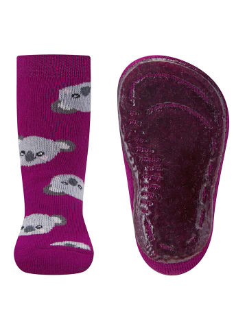 ewers Stoppersocken Koala in .purplewein