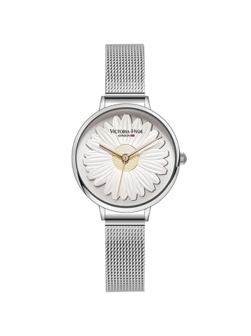 Victoria Hyde London Uhr Maida Vale Daisy in Silber - (D)32mm