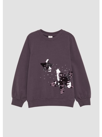 s.Oliver Sweatshirt langarm in Lila