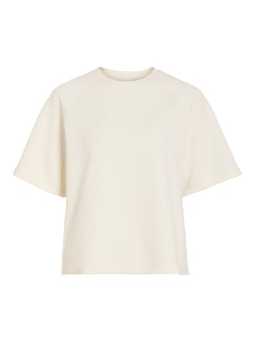 Vila Sweatshirt mit kurzen Ärmeln in Birch