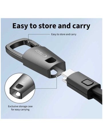 Tech Protect Tech Protect Ultraboost DNA Kabel mit Schlusselanhanger
