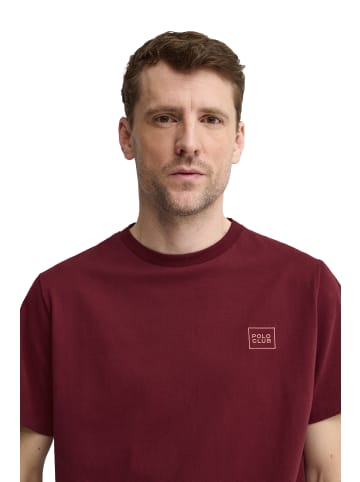 Polo Club T-Shirt in Granat
