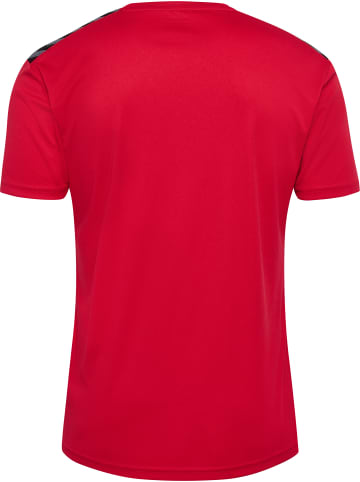 Hummel Hummel T-Shirt Hmlauthentic Multisport Herren Atmungsaktiv Schnelltrocknend in TRUE RED