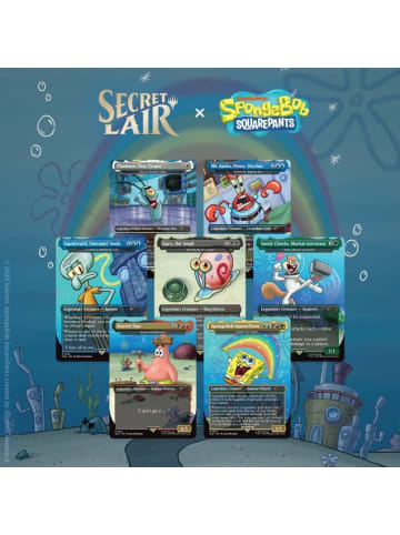 MAGIC THE GATHERING Secret Lair x SpongeBob SquarePants: Legends of Bikini Bottom (Foil)