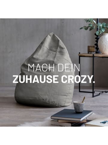 Lumaland Sitzsack In-& Outdoor 120l grau  grau