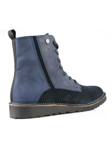 wolky Schnürschuh in blau