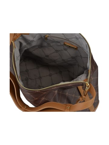 Carlo Colucci Schultertasche Cervonio in Braun