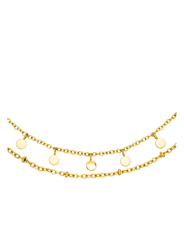 PURELEI Kette Plain 50 cm in Gold