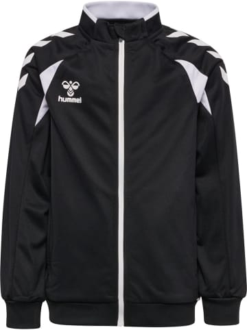 Hummel Kinder Trainingsjacke "Core 2.0 Track Zip Jacket" in Schwarz