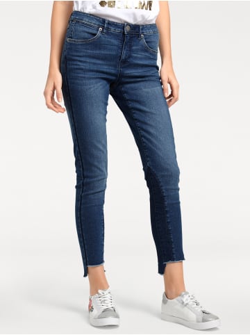 Heine Destroyed-Jeans in blue denim