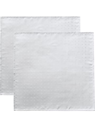 Curt Bauer Jacquard, Baumwollmischung Serviette 2er-Pack Petito in weiß
