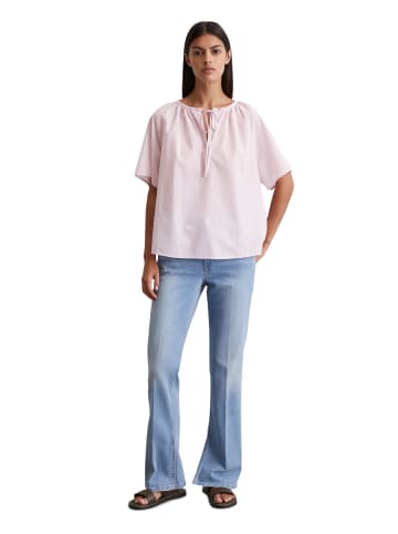 Marc O'Polo Kurzarm-Bluse relaxed in pale lilac