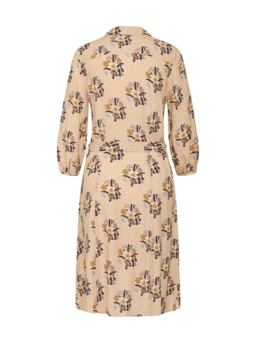 Noa Noa Kleid BellaNN in Print Beige