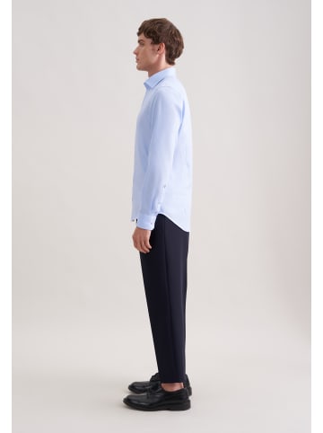 Seidensticker Business Hemd Slim in Mittelblau