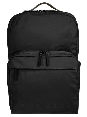 Bugatti Rucksack LEGERE Kunstfaser in schwarz