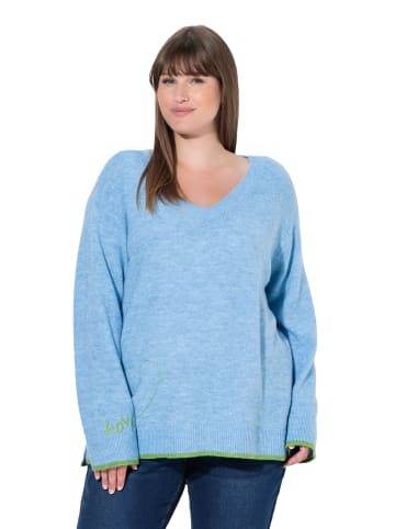 Ulla Popken Pullover in himmelblau