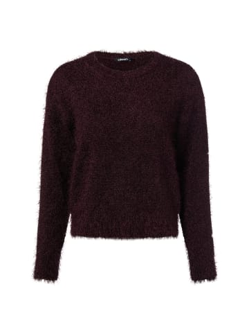 Olsen Strickpullover Cora in aubergine - 0001