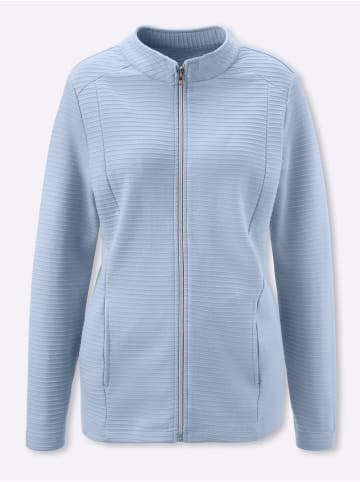Sieh an! Shirtjacke in bleu