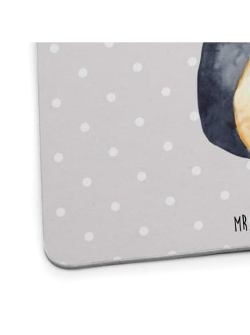 Mr. & Mrs. Panda Tischuntersetzer Wenn Papa es nicht reparieren ... in Grau Pastell