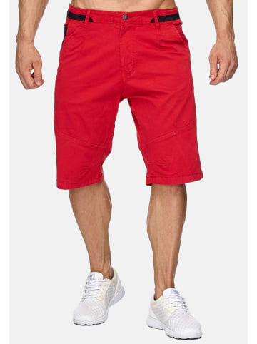 Max Men Bermuda Shorts Capri 3/4 Hose Stretch in Rot