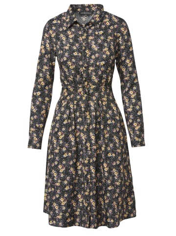 KOROSHI Kleid mit langen ärmeln in bunt