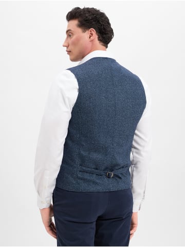 CARL GROSS Weste in marine - 0001