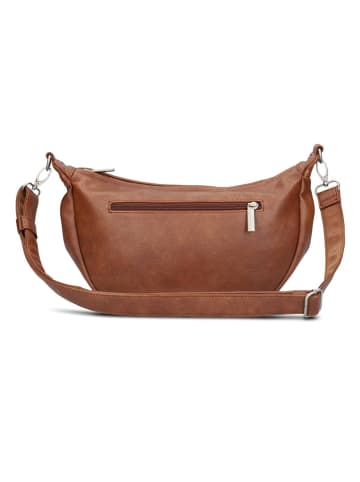 Zwei Mademoiselle.M Umhängetasche 34 cm in cognac