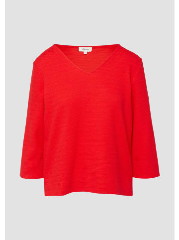 s.Oliver Sweatshirt in 3090_rot