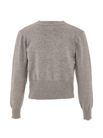 NAEMI Damen Strickjacke in Hellgrau